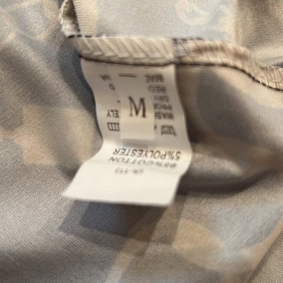 Black With Gold Chain Design Duster With Hair Tie In Matching Print Size M - Picture 7 of 7